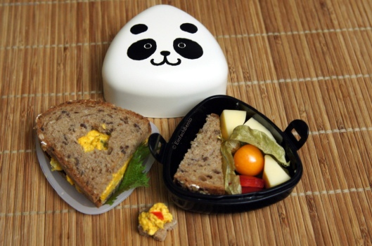 Snack Bento mit Brot